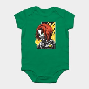 Chica Anime Peliroja Baby Bodysuit